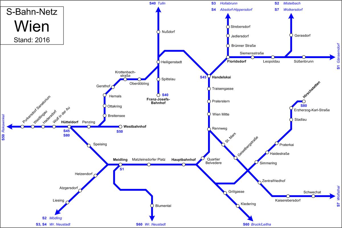 Австрия вена схема метро