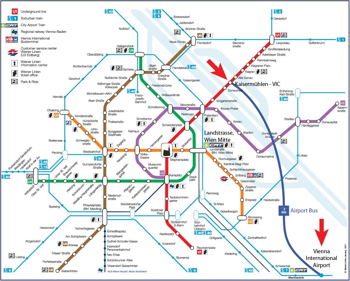 Карта вены на цягнік S7