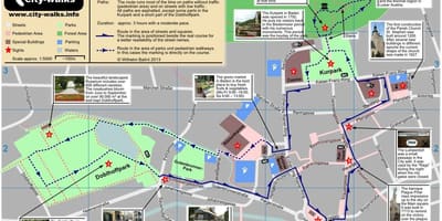 Вена карта экскурсійная