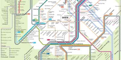 Вена легкарэльсавага карце