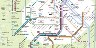 З метро карта Вены