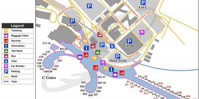 Аэрапорт Вена карта